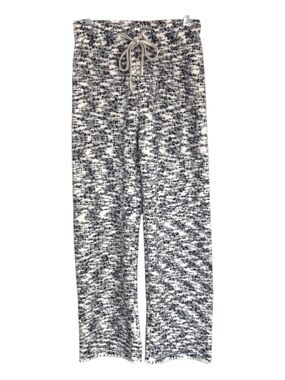 egg Grey Melange Fleece Lined Knit Sweater Pants Size S